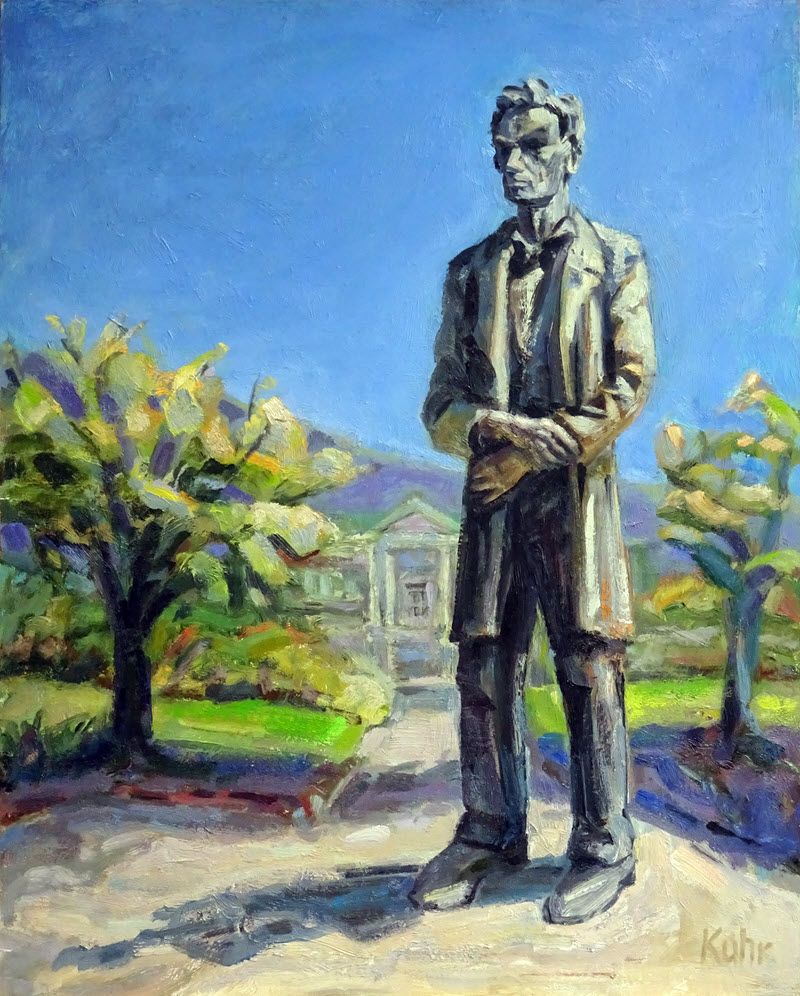 Lincoln at Lytle by Christine Kuhr